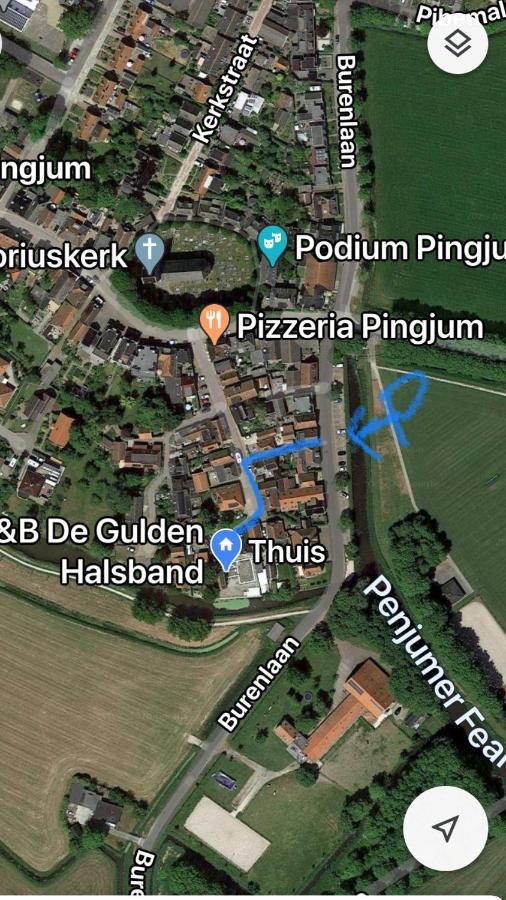 B&B De Gulden Halsband Pingjum Exterior foto